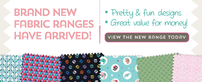 New Fabrics on Stitch Craft Create